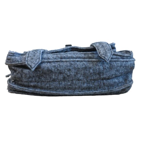 PROENZA SCHOULER Gray PS1 Small Melange Felt Wool Crossbody Shoulder Satchel Bag - Picture 6 of 9